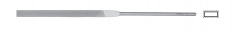 MEPAC CZ s.r.o. - Švýcarský jehlový pilník plochý, L=140mm, 4,8x1,1mm, sek 2