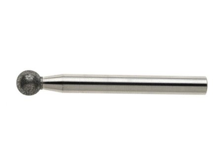 CBN tělísko kulička, pr.1mm, na stopce 3mm