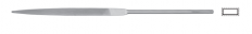 MEPAC CZ s.r.o. - Švýcarský jehlový pilník plochý se špičkou, L=140mm,4,8x1,1mm, sek 0