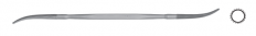 MEPAC CZ s.r.o. - Švýcarský pilník rytecký kulatý, L=180mm, 4,8mm, sek 2