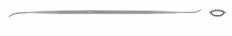 MEPAC CZ s.r.o. - Švýcarský pilník rytecký, L=150mm, 1,7x1,2mm, sek 2