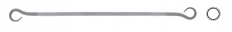 MEPAC CZ s.r.o. - Švýcarský pilník rytecký, L=150mm, pr.3,2mm, sek 2