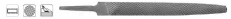 MEPAC CZ s.r.o. - Švýcarský dílenský pilník plochý zúžený, střední,  L=100mm,12x3mm, SAVER