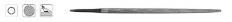 MEPAC CZ s.r.o. - Švýcarský dílenský pilník kulatý, střední,  L=100mm,pr.3,6mm, SAVER