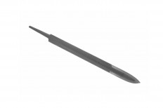 MEPAC CZ s.r.o. - Švýcarský dílenský pilník - škrabka, L=200mm s plast. rukojetí
